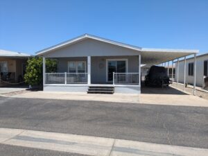Space #133 – $209,900 – 3 Bedroom, 2 Bath Home Close to Boat Ramp with Pull Through Driveway